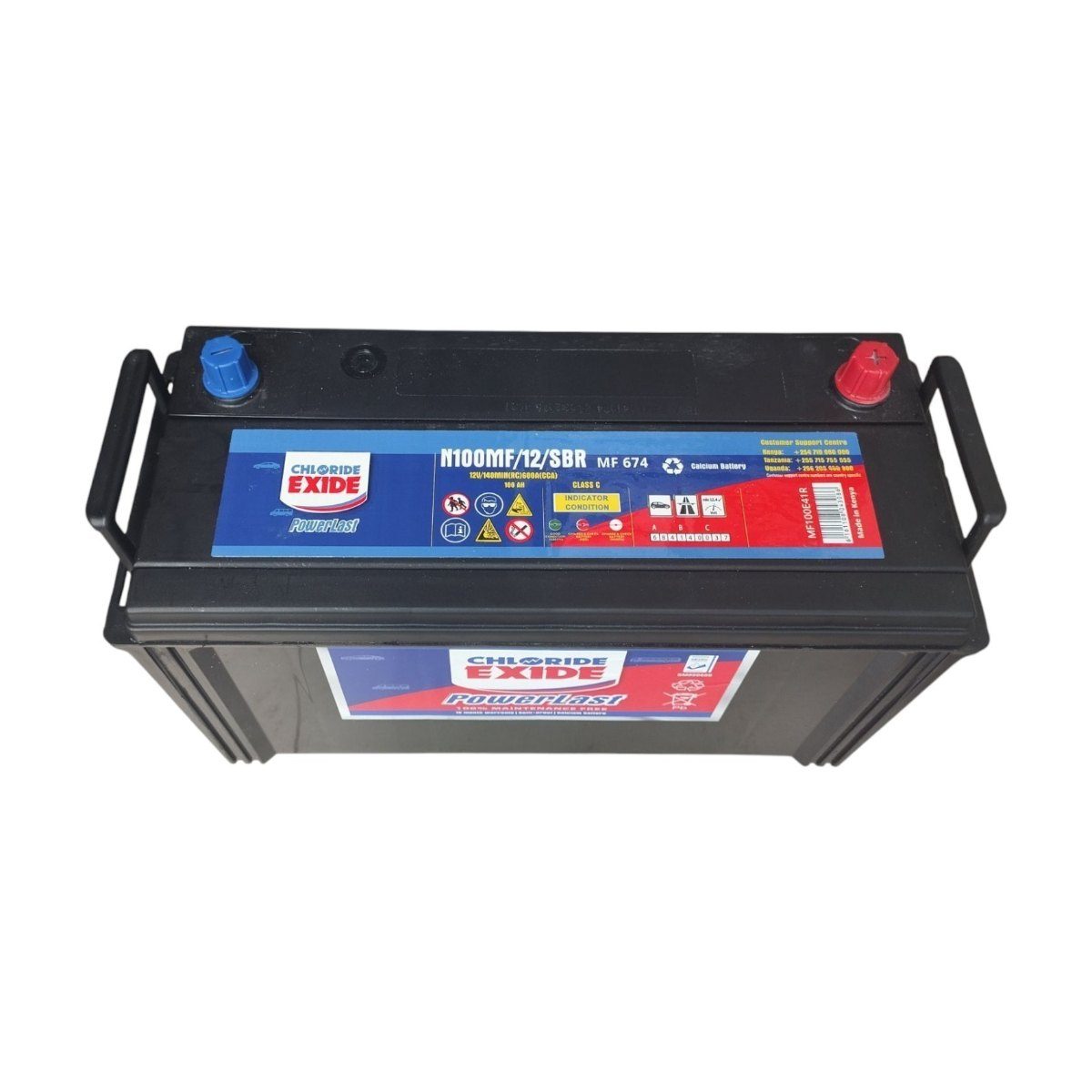 Chloride Exide N100 MF battery